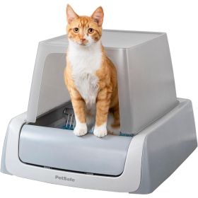 PetSafe ScoopFree Crystal Pro Front Entry Self Cleaning Litter Box