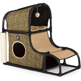 Prevue Pet Products Catville Loft   Leopard Print