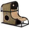 Catville Loft Kitty Condo with Leopard Print by Prevue Pet Products
