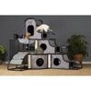 Catville Tower Kitty Condo by Prevue Pet Products in Gray Print