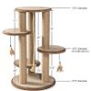 Power Paws Multi Tier Cat Scratching Post Kitty Condo by Prevue
