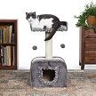 Kitty Power Paws Shag Hideaway Cat Condo by Prevue Pet Products