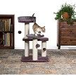 Kitty Power Paws Play Palace Cat Condo Scratching Post by Prevue Pet Products