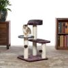 Kitty Power Paws Play Palace Cat Condo Scratching Post by Prevue Pet Products