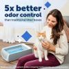 Front Entry Self Cleaning Litter Box by PetSafe-Scoop Free Crystal Pro