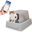 Self Cleaning ScoopFree Front Entry Crystal Smart Litter Box by PetSafe