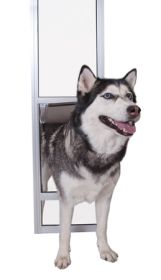 Patio Panel Pet Door by PetSafe (Option: Large/White)
